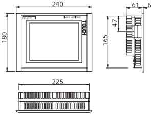 !!!!!!!SIEMENS+277系列面板(6AV6 643)+安装方式3